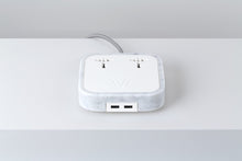 Woodie Wireless Charger Carrara Marble