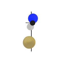 Planet Lamp Electric Blue